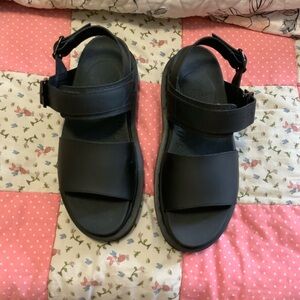 Dr. Martens Women Black Sandals